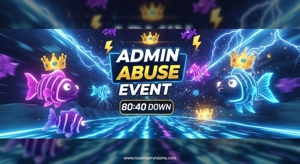 Steal a Fish Admin Abuse Times