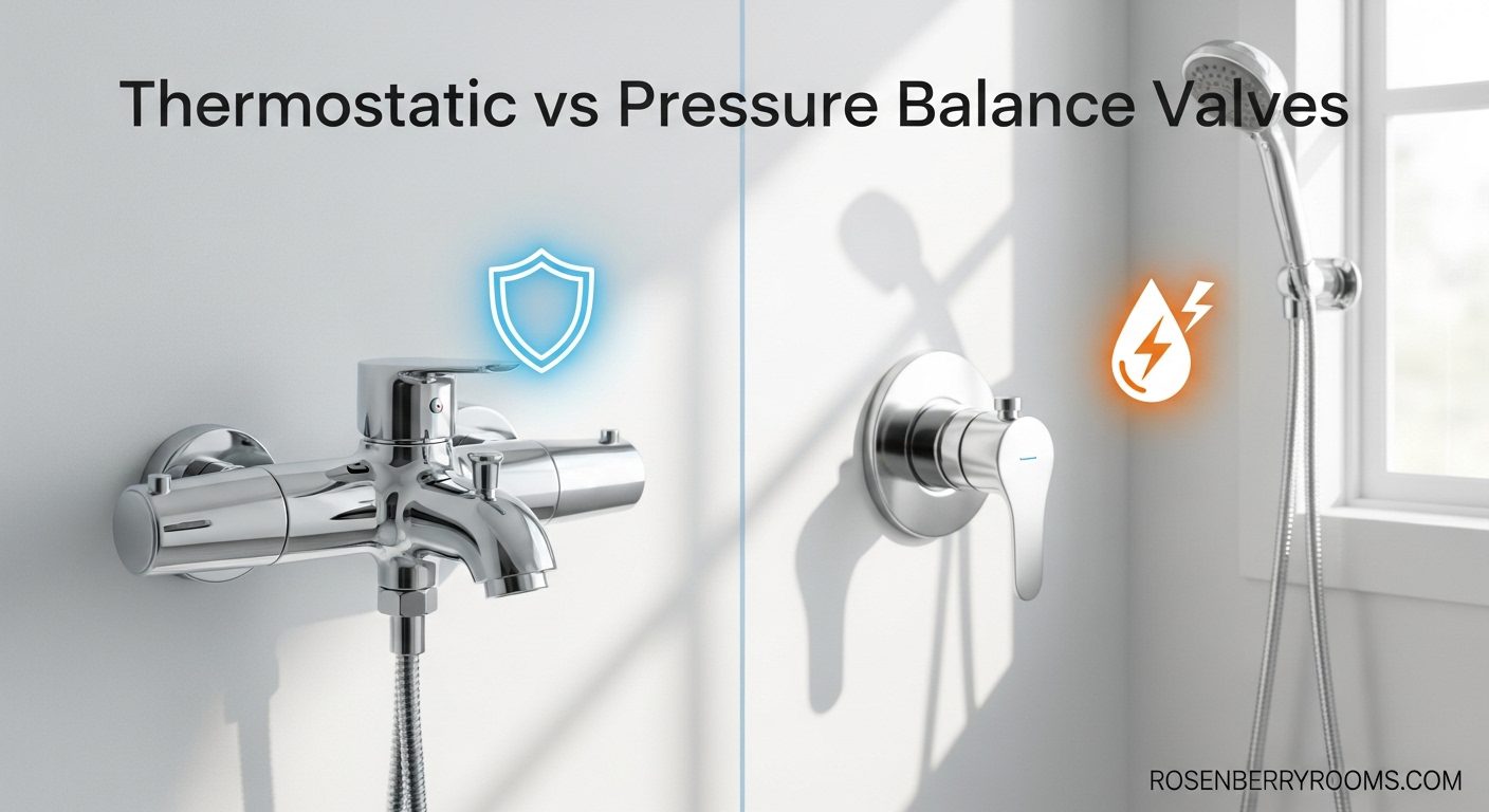 Thermostatic vs Pressure Balance Valves
