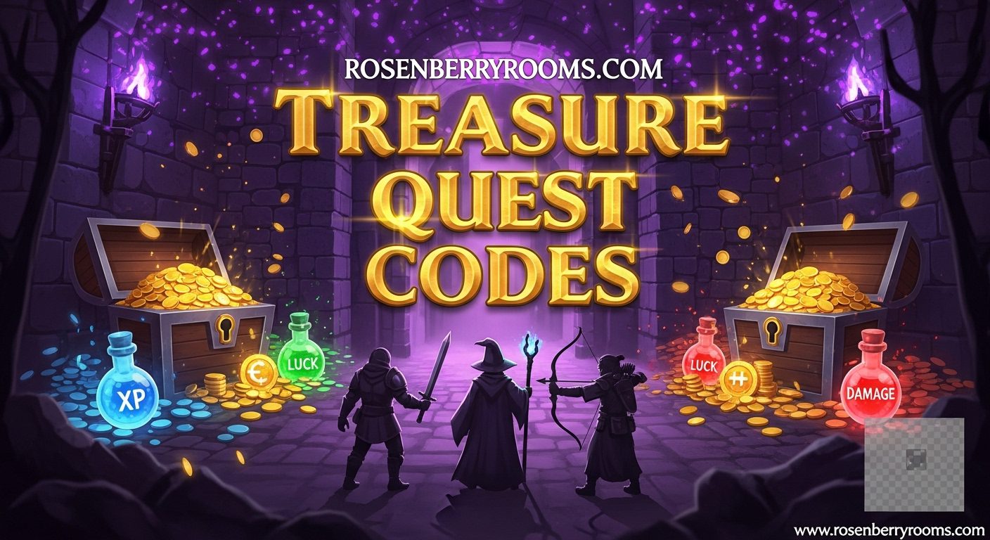 Treasure Quest Codes