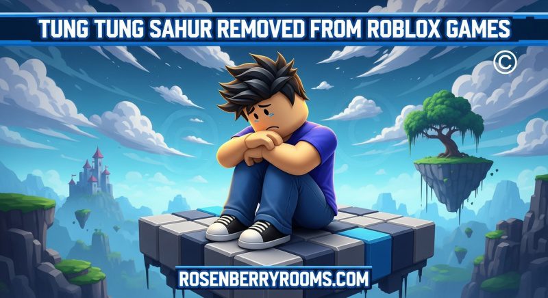 Tung Tung Sahur Removed Roblox Copyright Battle