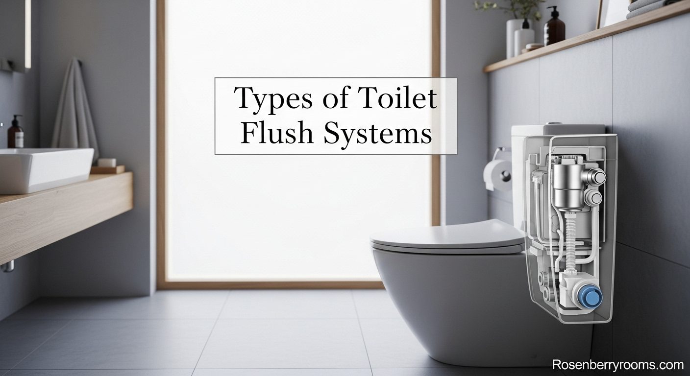 Types of Toilet Flush Systems