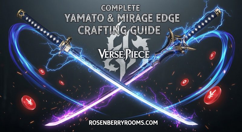 Verse Piece Yamato & Mirage Edge Legendary Weapons Guide