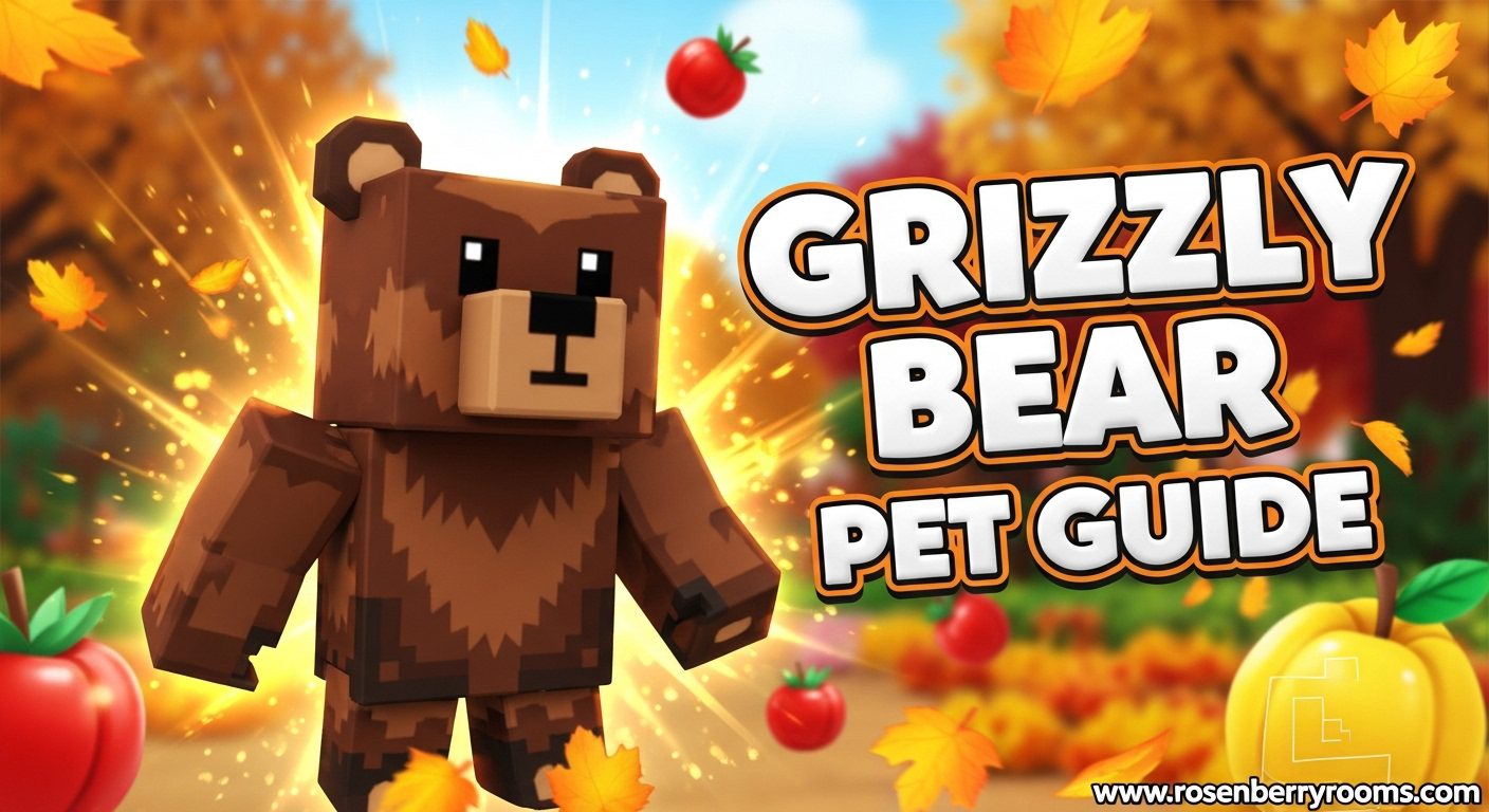 What Does Grizzly Bear Pet Do in Grow a Garden