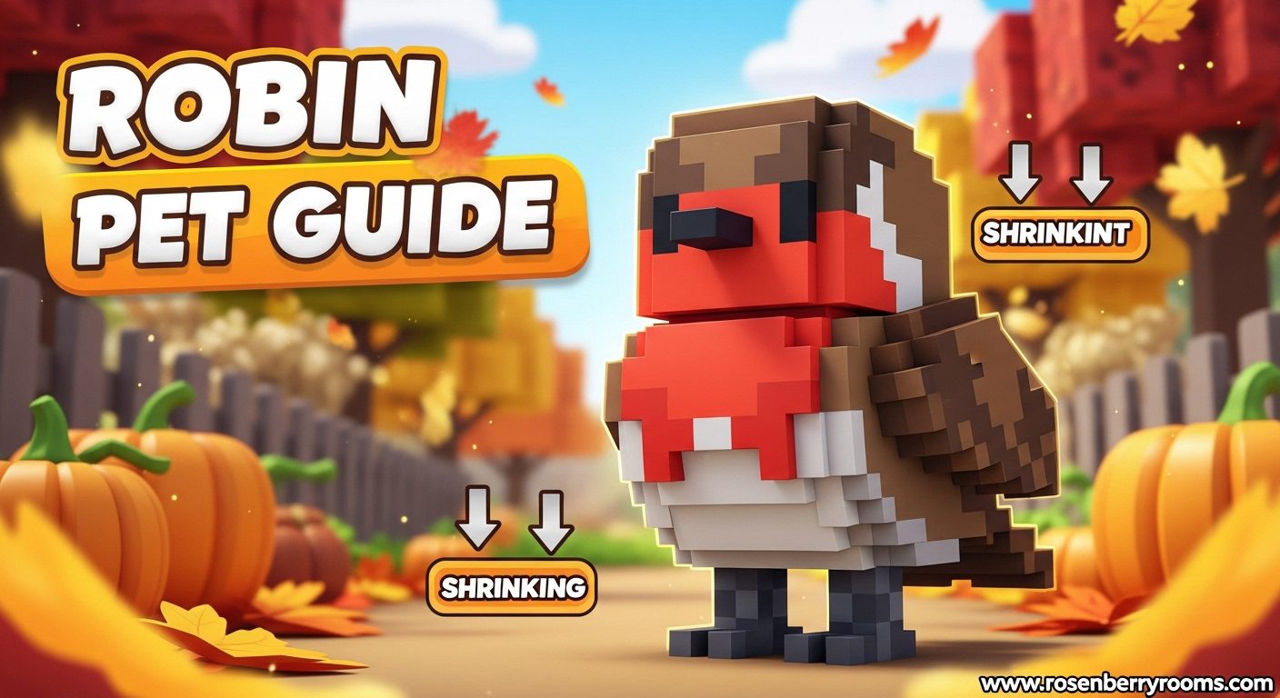 What Does The Grow A Garden Robin Pet Do