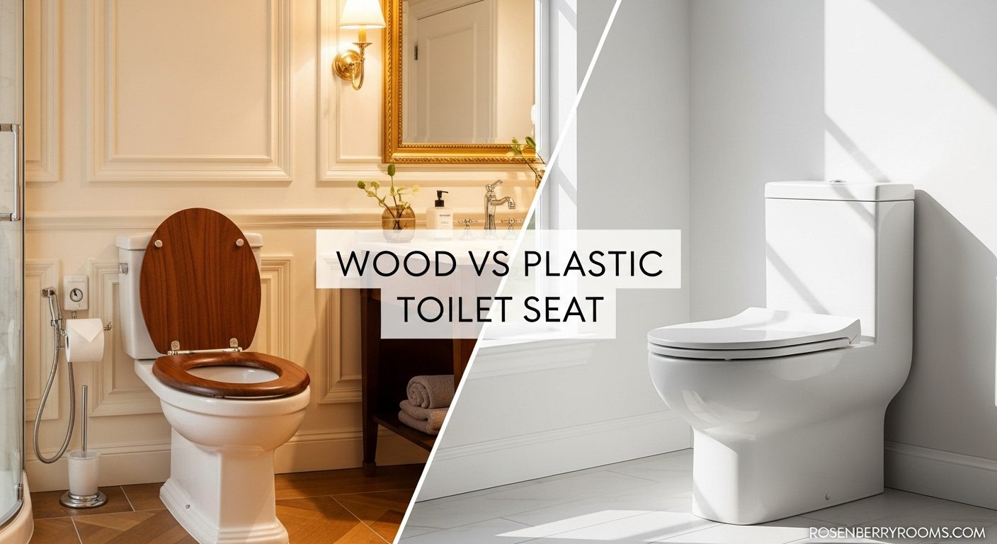 Wood vs Plastic Toilet Seat