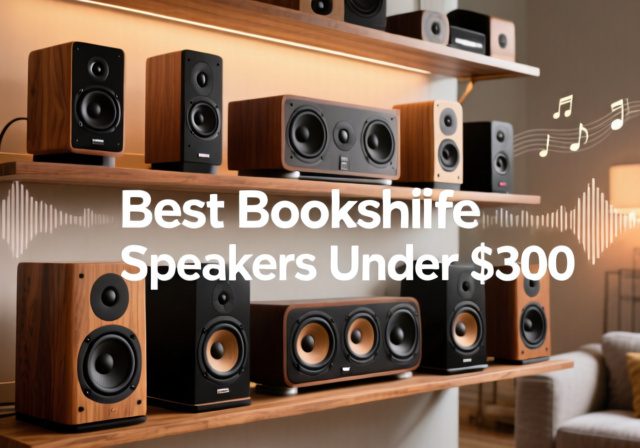 Best Bookshelf Speakers Under $300 in 2025: Expert Reviews