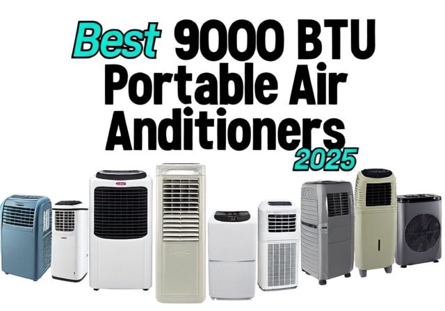 Best 9000 BTU Portable Air Conditioners [cy]: 8 Models Tested in Real Rooms - Rosenberry Rooms