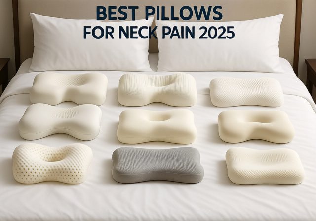 Best Pillow For Neck Pain [cy]: 10 Pillows Tested for 2 Weeks - Rosenberry Rooms