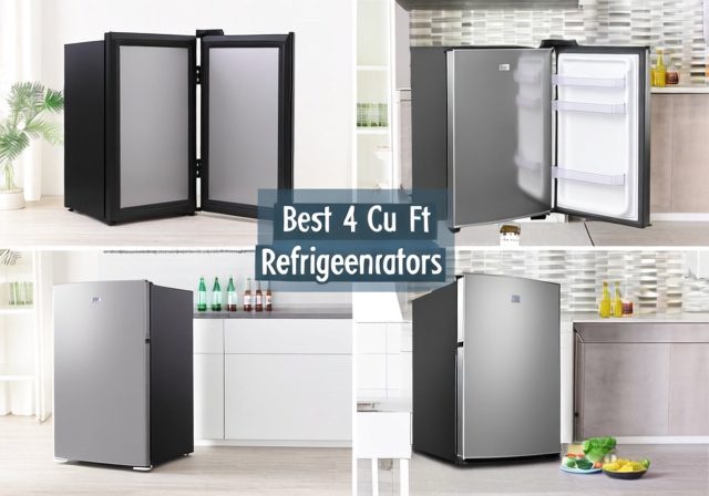 Best 4 Cu Ft Refrigerators [cy]: 8 Models Tested for Compact Living - Rosenberry Rooms