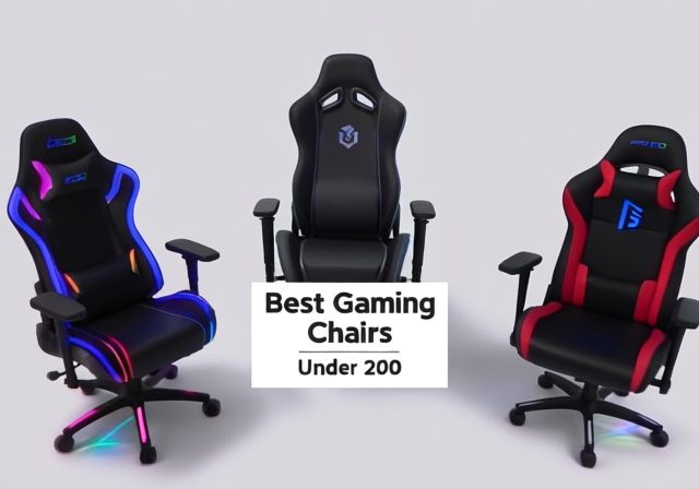 Best Gaming Chairs Under $200 [cy]: 10 Models Tested for 45 Hours - Rosenberry Rooms