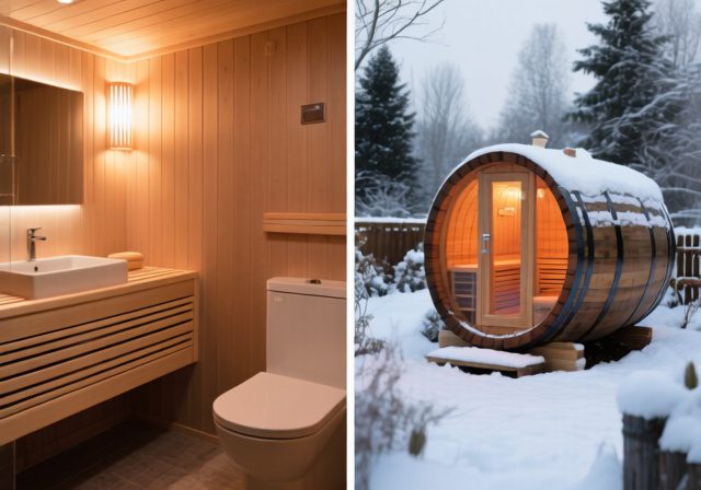 Indoor vs Outdoor Sauna [cy]: Complete Comparison Guide - Rosenberry Rooms