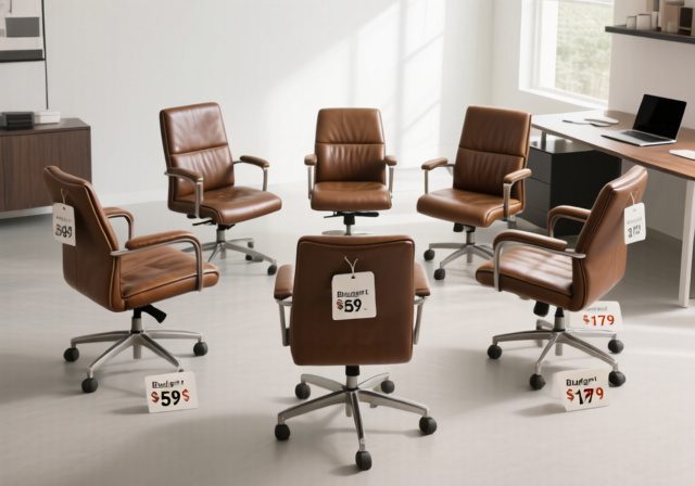 Best Budget Leather Office Chair [cy]: 6 Models Tested for Comfort & Durability - Rosenberry Rooms