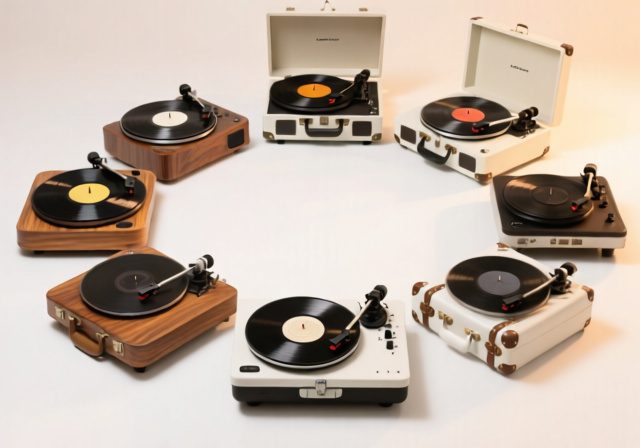 Best All In One Record Player [cy]: 10 Models Tested for Sound Quality & Record Safety - Rosenberry Rooms