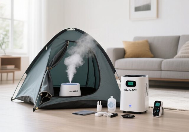 SAUNABOX SmartSteam Kit Pro Review [cy]: My 30-Day Home Sauna Test - Rosenberry Rooms