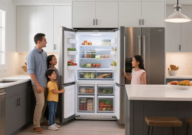 Best Size Refrigerator For Family Of 4 [cy]: Complete Sizing Guide - Rosenberry Rooms