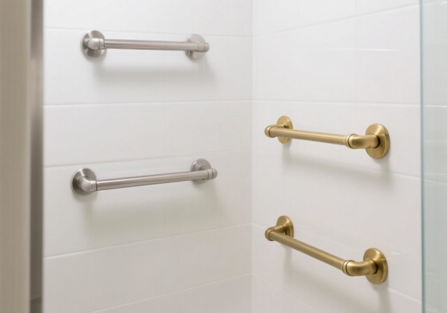 Best Grab Bars For Fiberglass Showers [cy]: 12 Models Tested for Safety - Rosenberry Rooms