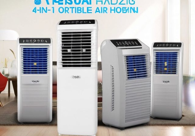 Best 4 In 1 Portable Air Conditioner Heater Dehumidifier [cy]: 10 Models Tested - Rosenberry Rooms
