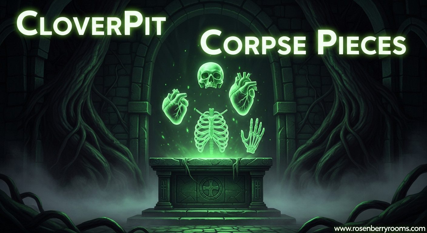All Corpse Pieces Locations in CloverPit