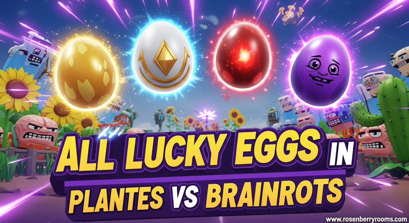 All Lucky Eggs in Plants vs Brainrots