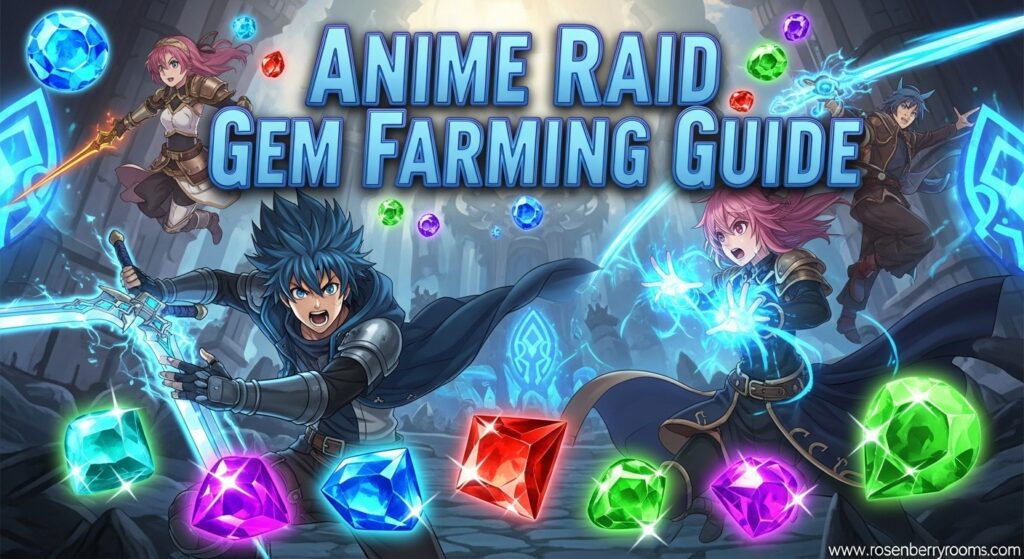 Anime Raid Gems