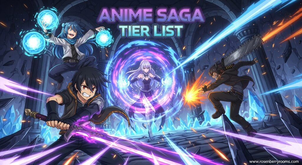 Anime Saga Tier List