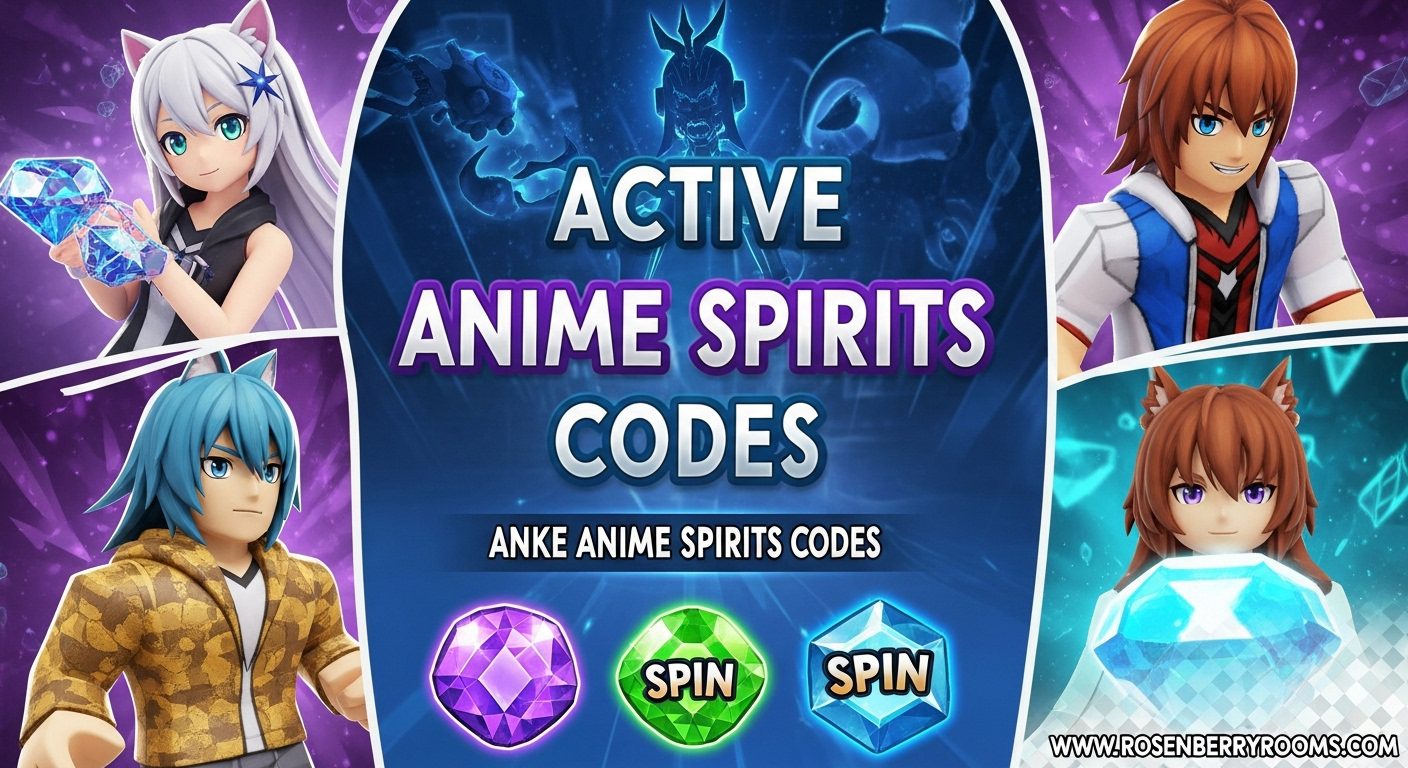 Anime Spirits Codes