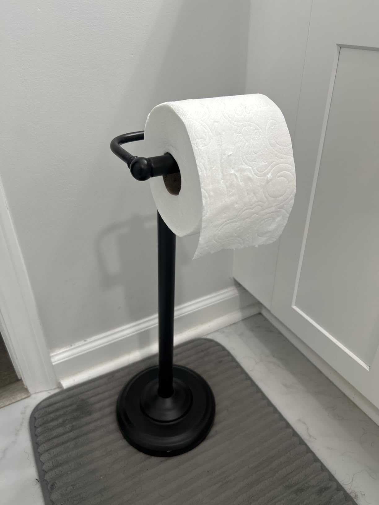 Gatco 1436MX, Freestanding Toilet Paper Holder, 22