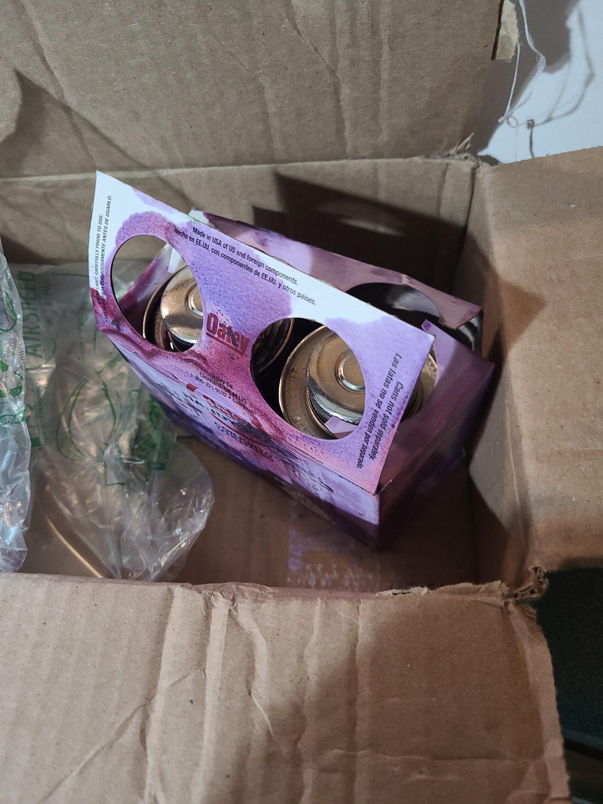 Oatey 30246 4 oz. PVC Regular Clear Cement and 4 oz. NSF Purple Primer Handy Pack Customer Review Oatey 30246 4 oz. PVC Regular Clear Cement and 4 oz. NSF Purple Primer Handy Pack - Customer Photo 1