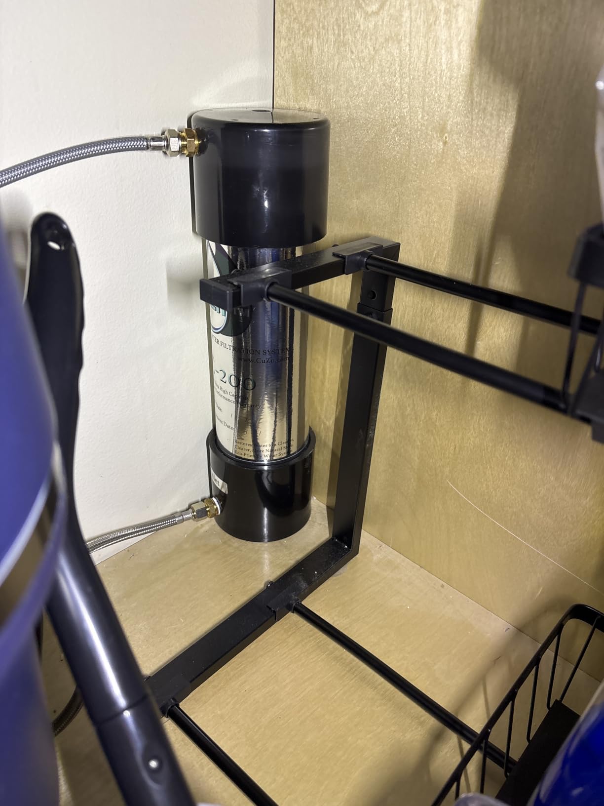Under Sink Water Filter for Sink Faucet by CuZn, 5 Year Filtration Life, Reduces PFAs, PFOS, Lead, Chlorine, Improves Taste of Tap Water with NSF/ANSI 42 & 372 Certified High Performance - Customer Photo 1