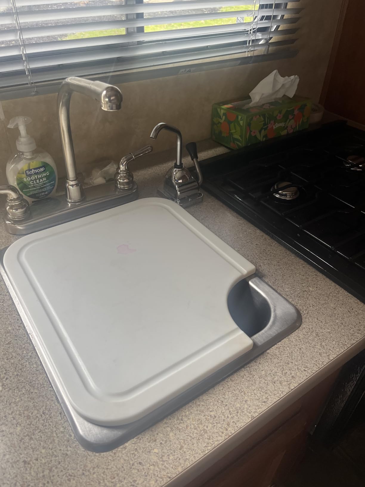 Valterra - RP800 Rocket Hand Pump for RV, Camper Holding Tank Faucet Pump - Chrome - Customer Photo 1