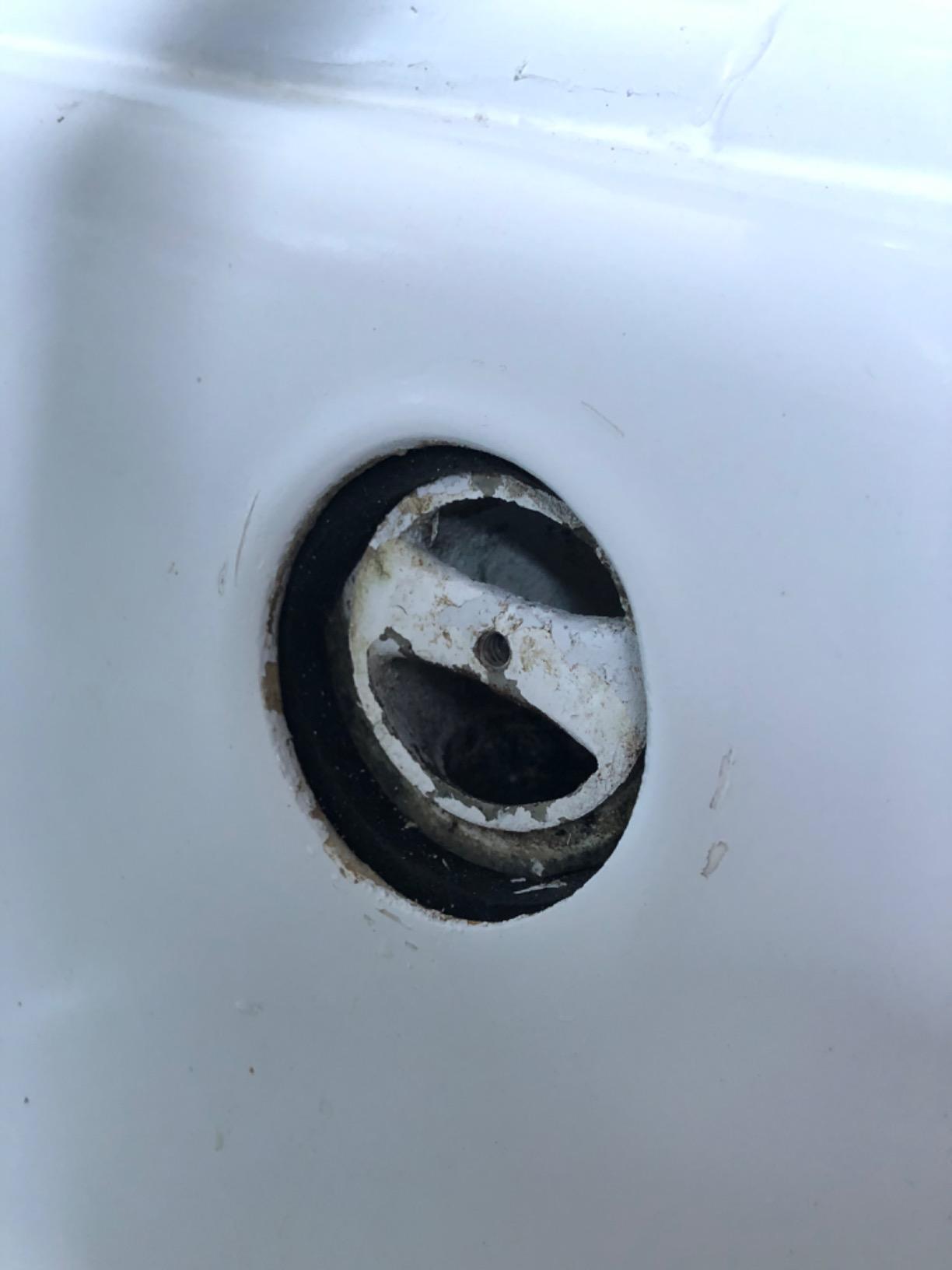 LASCO 02-3027 Bathtub Sponge Gasket for Waste And Overflow Plate, Grey - Customer Photo 1