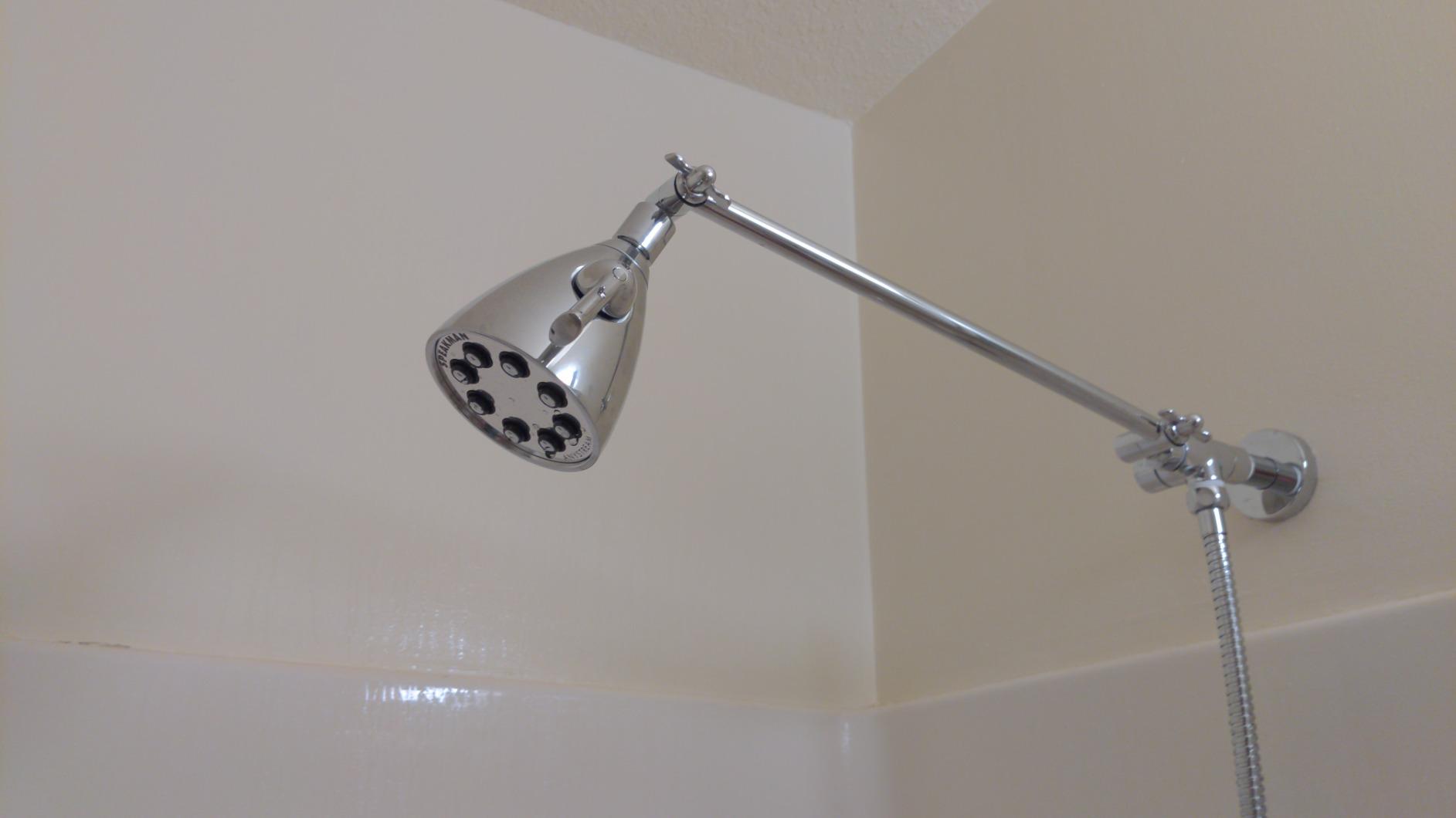 Speakman S-2251 Signature Icon Anystream Adjustable High Pressure Shower Head - 2.5 GPM Solid Brass Replacement Bathroom Showerhead, Polished Chrome Customer Review Speakman S-2251 Signature Icon Anystream Adjustable High Pressure Shower Head - 2.5 GPM Solid Brass Replacement Bathroom Showerhead, Polished Chrome - Customer Photo 2