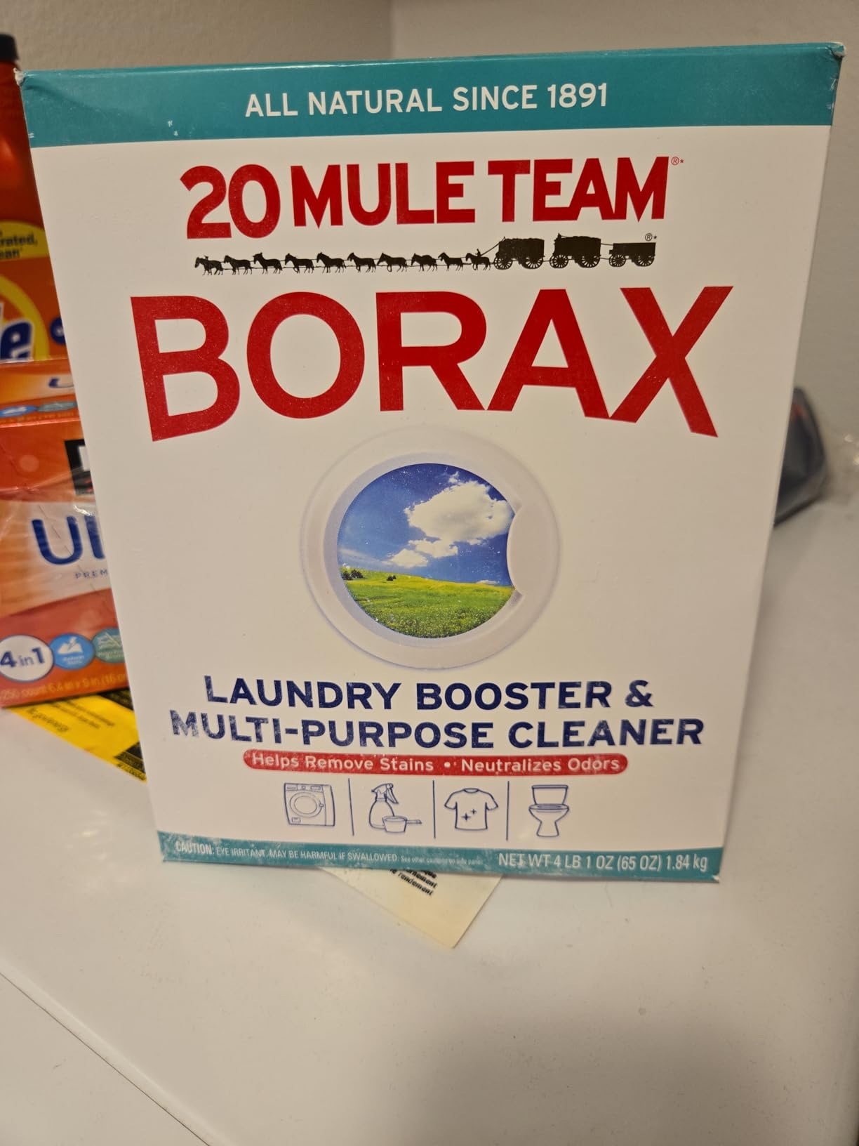 Borax 20 Mule Team Detergent Booster, 65 Oz Customer Review Borax 20 Mule Team Detergent Booster, 65 Oz - Customer Photo 1