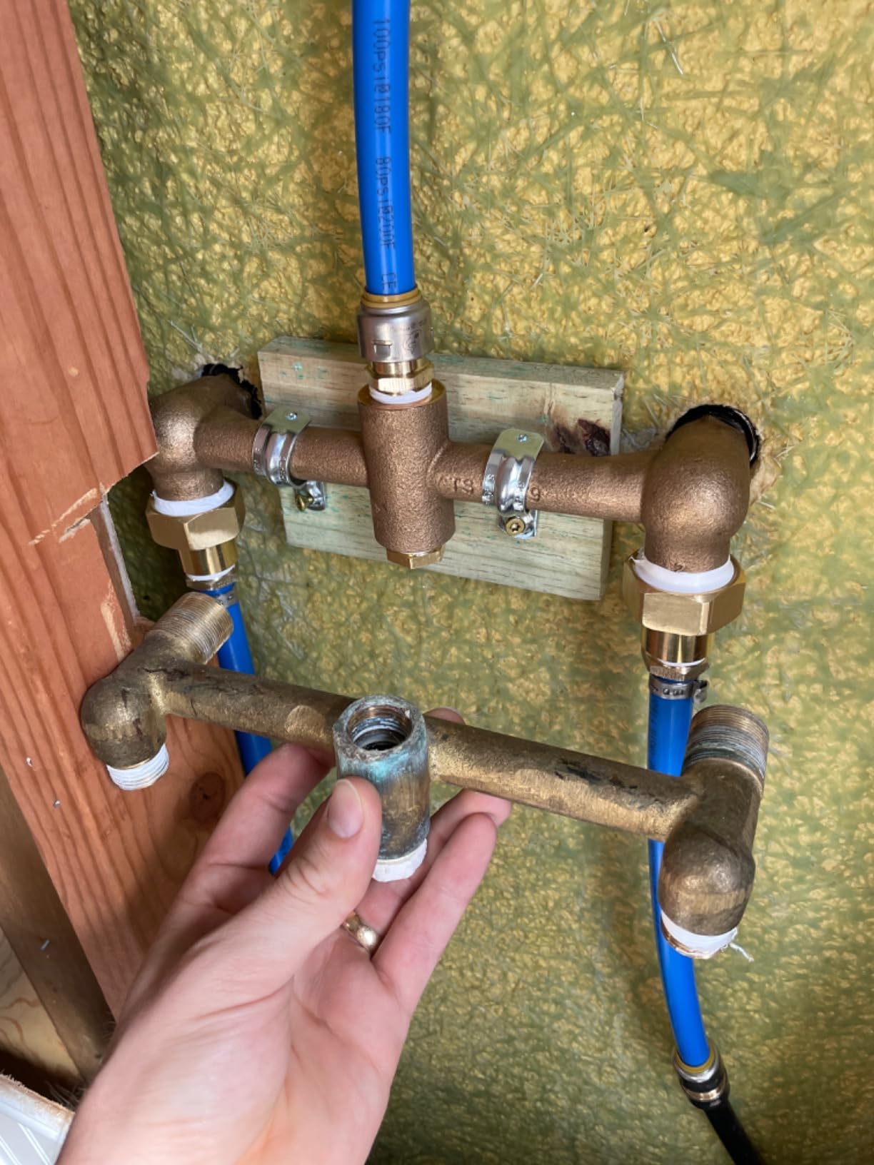 Pfister 00731XA 2-Handle Shower Only Rough-In Valve - Customer Photo 2