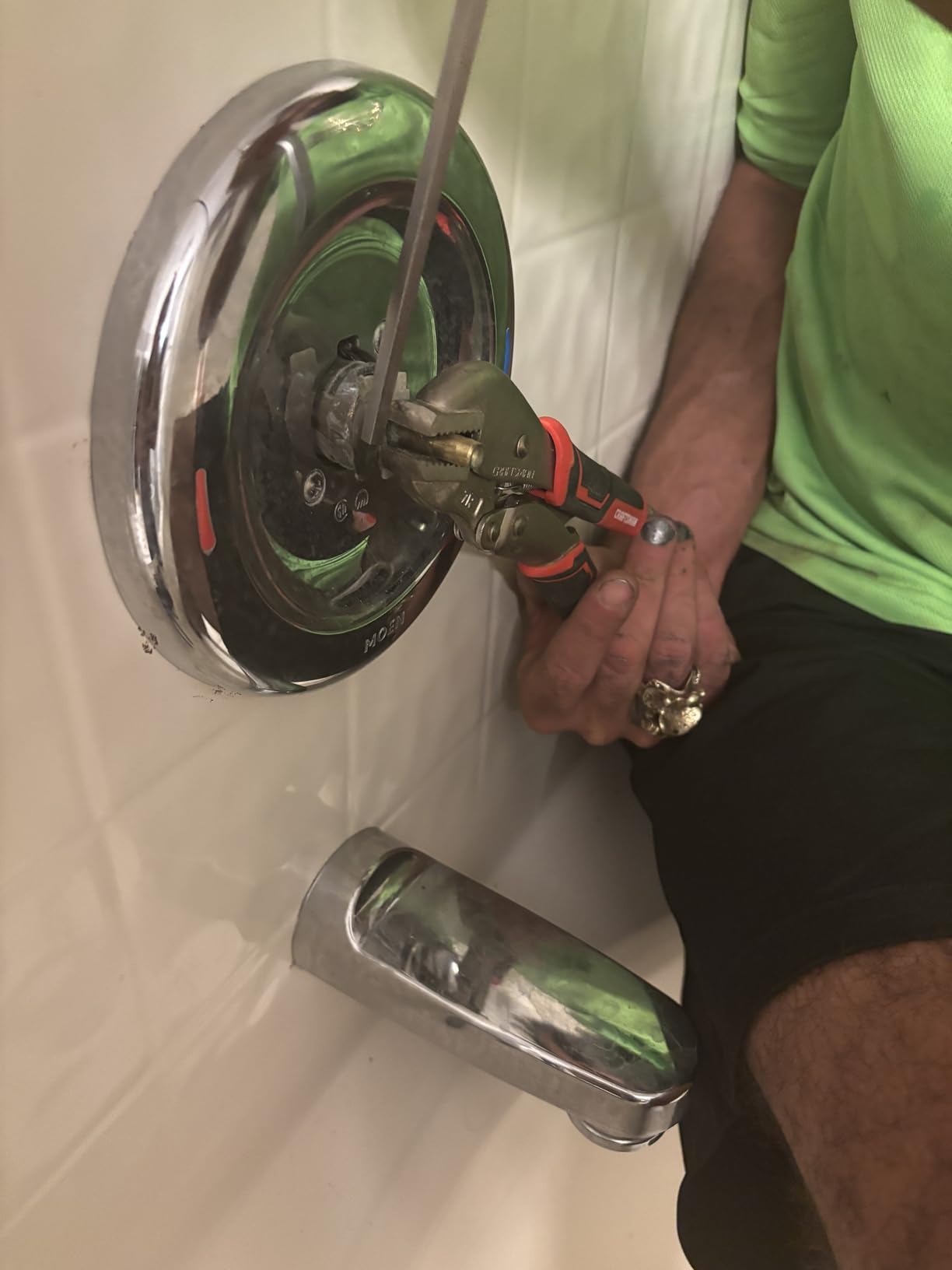 Moen 1222 One-Handle Posi-Temp Faucet Cartridge Replacement for Moen Tub Shower and Shower Only Configurations, Brass and Plastic - Customer Photo 1