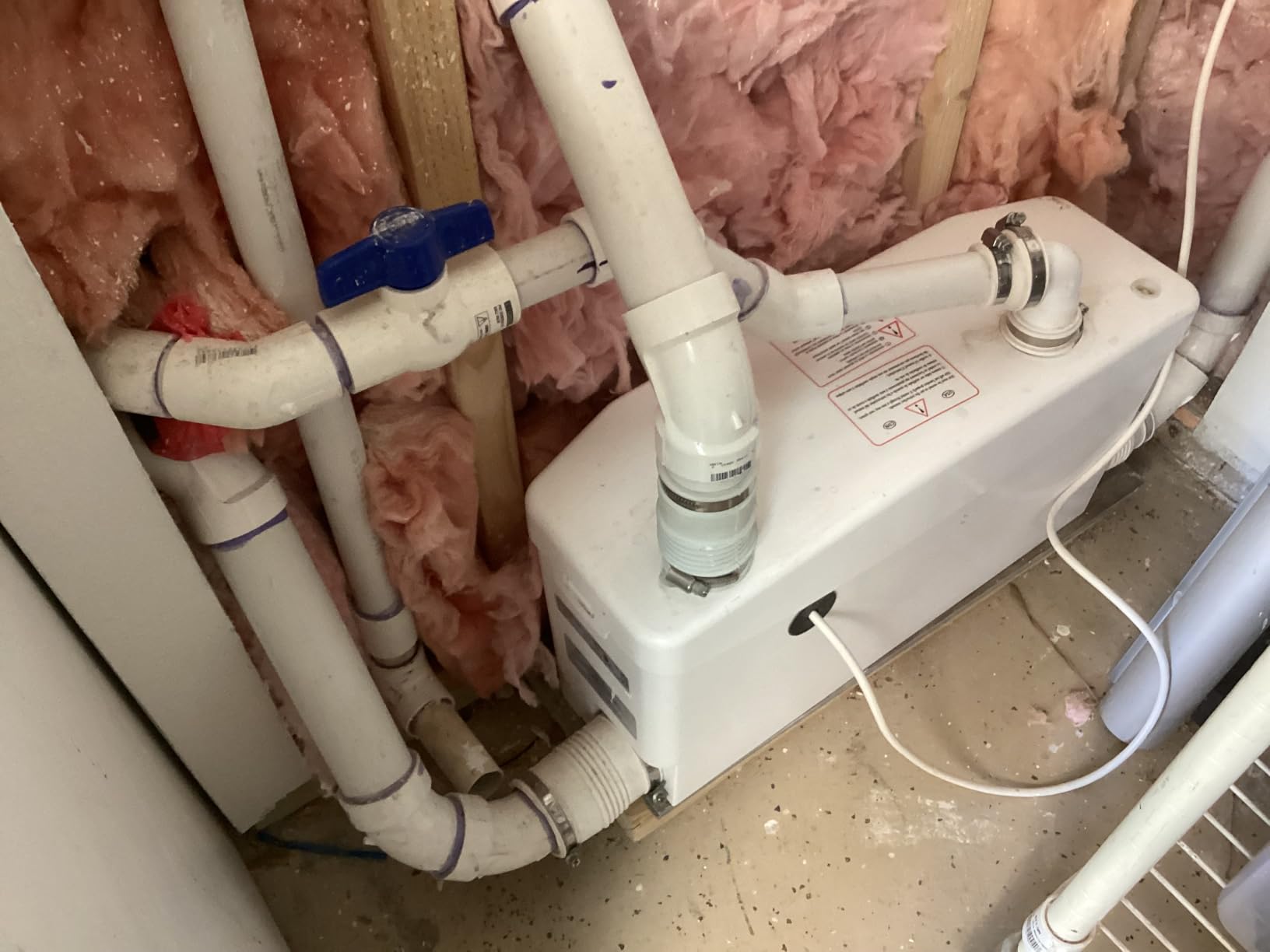 SANIFLO Saniplus Macerator Pump - 1/2 HP - Residential & Commercial - Customer Photo 1