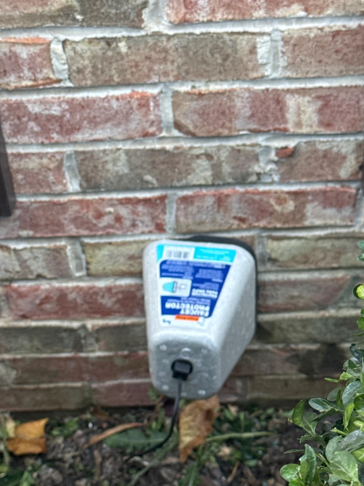 Frost King FC1 Outdoor Foam Faucet Cover, Oval Customer Review Frost King FC1 Outdoor Foam Faucet Cover, Oval - Customer Photo 2