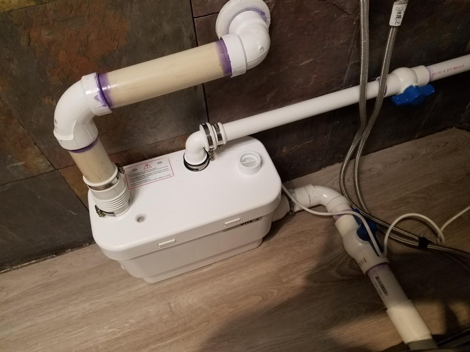 SANIFLO Sanishower Drain Pump - Residential - Customer Photo 1