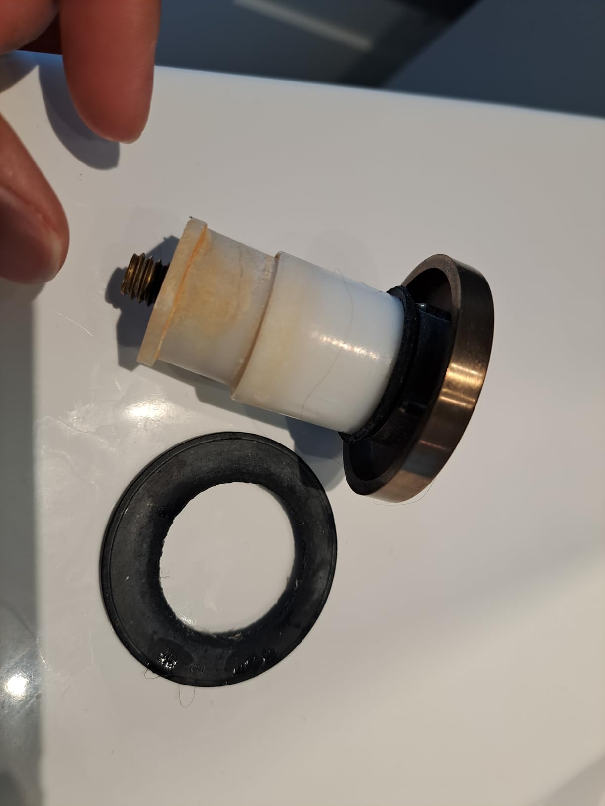 DANCO Tub Stopper Gasket for Tub Drain Assemblies (37680B), Black - Customer Photo 1