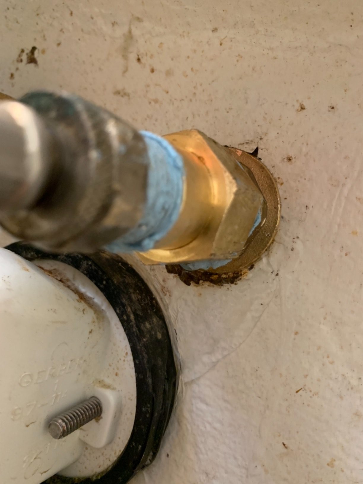 R2200A Clawfoot Tub Shower Faucet and Rectangular Combo Set - 3 ⅜-Inch Center-Diverter Faucet in Chrome - ¾