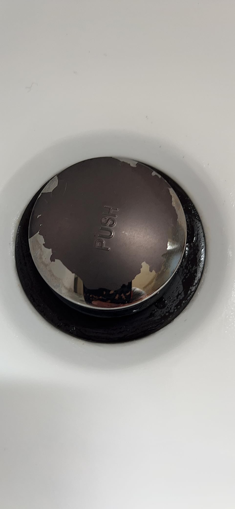 Westbrass Tip-Toe Sch. 40 ABS Bath Waste with Two-Hole Elbow, Matte Black, D4931-62 - Customer Photo 5