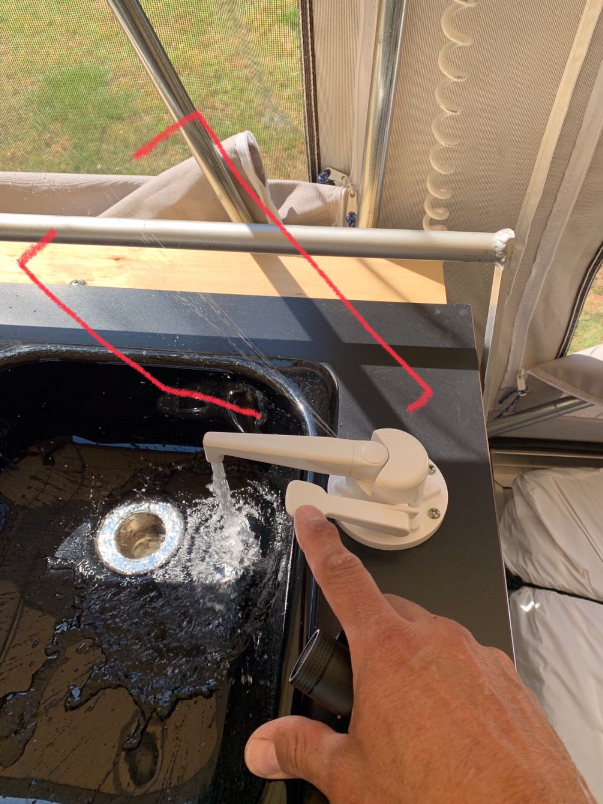 (R3700-Polar White Combo Water Pump - Customer Photo 2