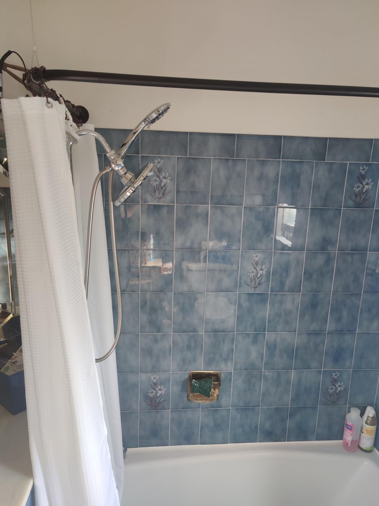 EZ-FLO Spout-Type Add-On Shower Unit, Chrome, 11120 Customer Review EZ-FLO Spout-Type Add-On Shower Unit, Chrome, 11120 - Customer Photo 1