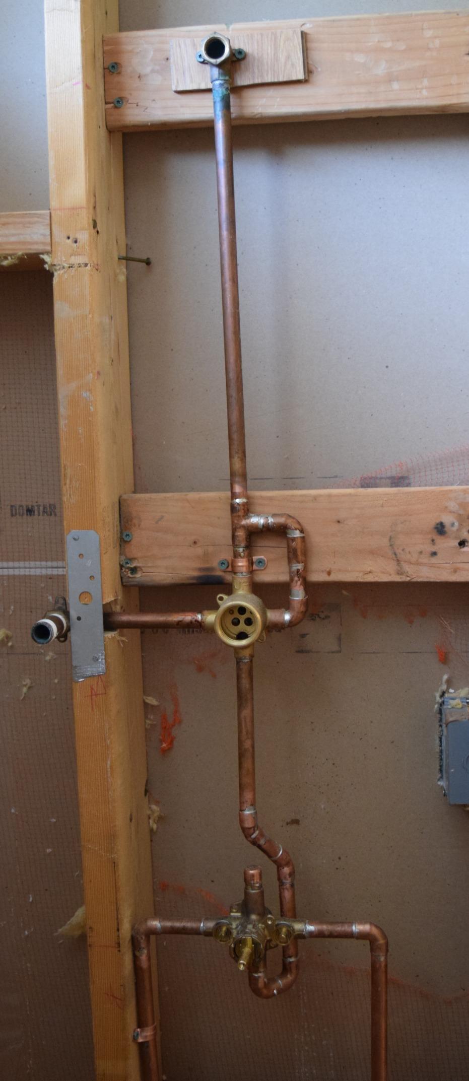 Moen Commercial PosiTemp Pressure Balancing Shower Valve with Stops 1/2-Inch Sweat CC Connections and 1/4 Turn Stops, 8371HD - Customer Photo 1