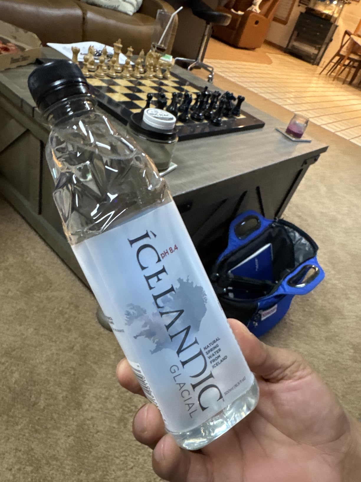 Icelandic Glacial Natural Spring Alkaline Water, 16.9 Fl Oz (Pack of 24) - Customer Photo 1