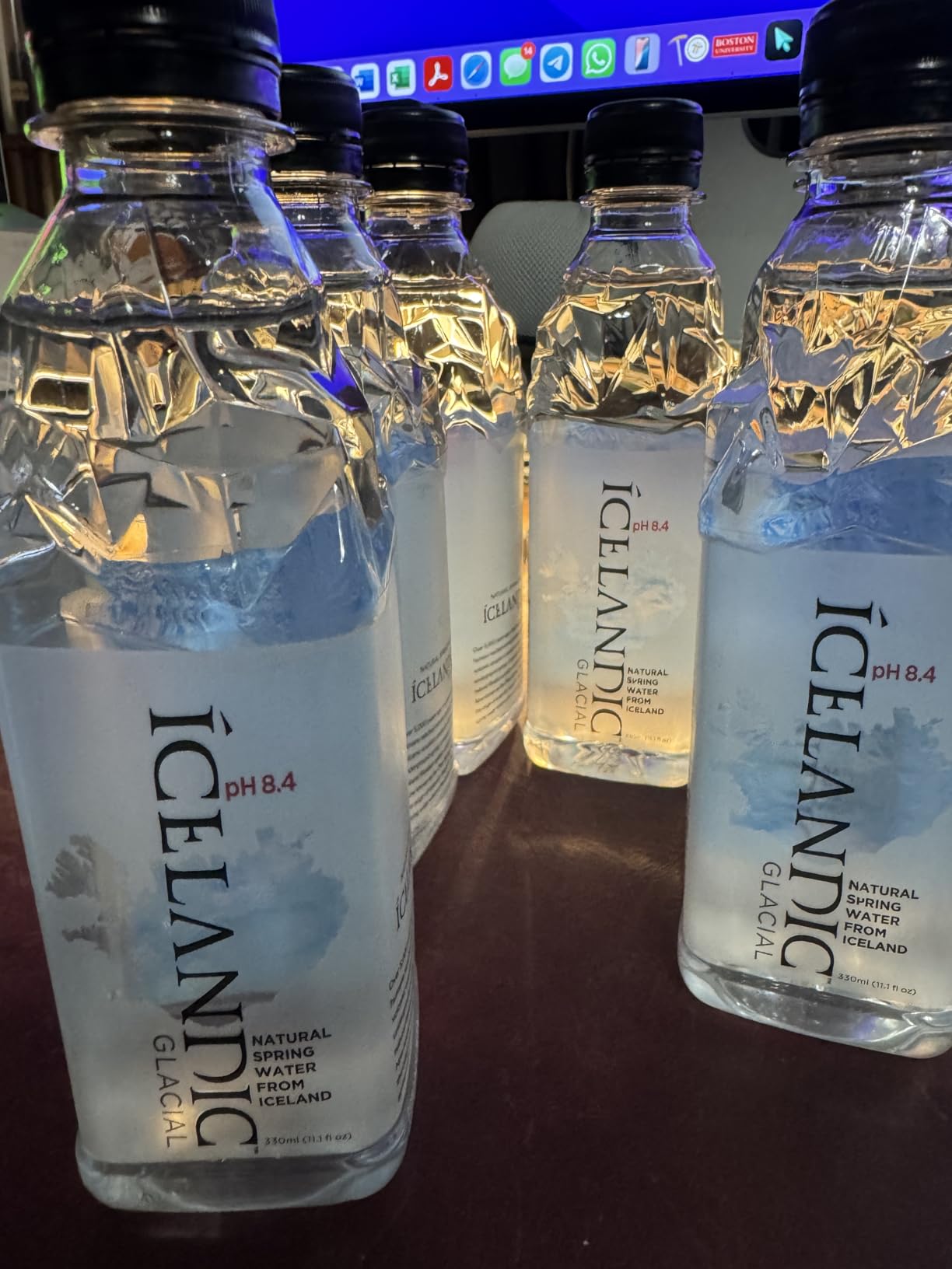 Icelandic Glacial Natural Spring Alkaline Water, 16.9 Fl Oz (Pack of 24) - Customer Photo 2
