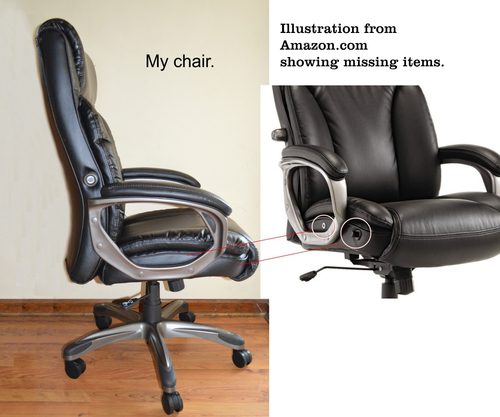 Alera Office Desk Chair, High-Back, Black/Graphite - Customer Photo 1