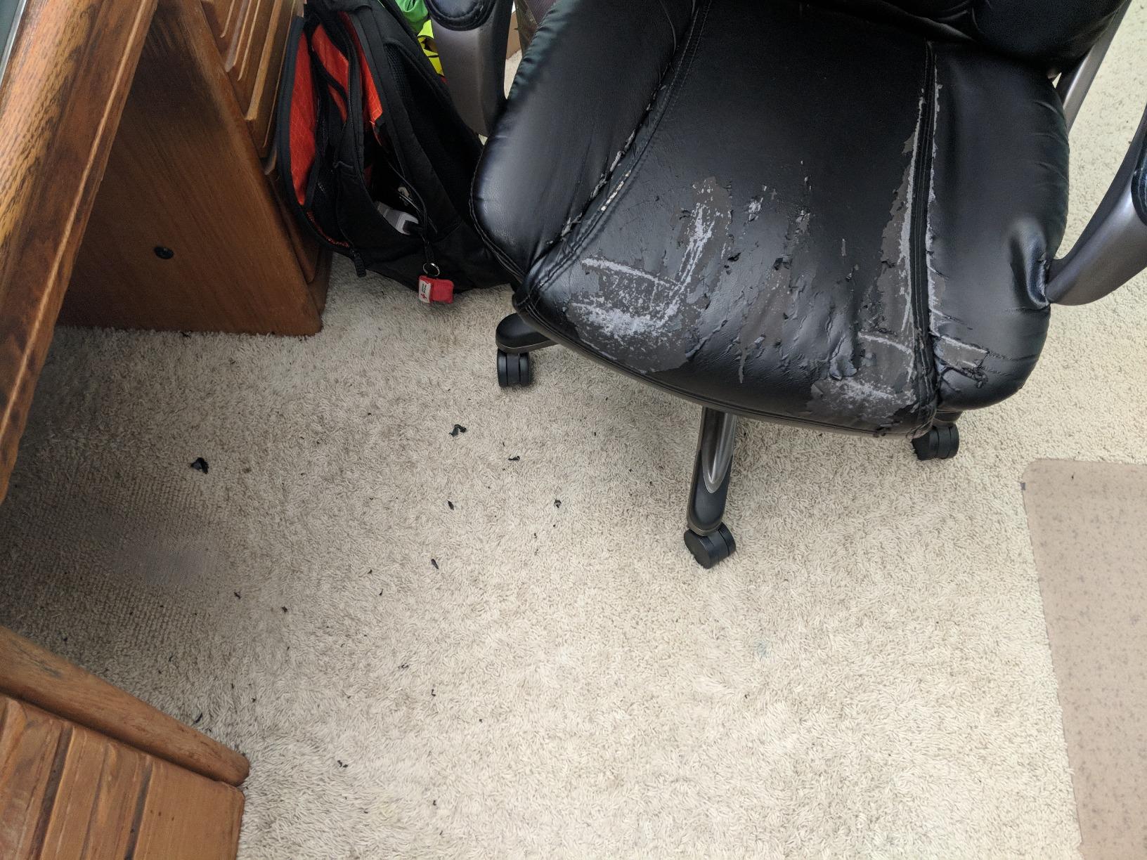 Alera Office Desk Chair, High-Back, Black/Graphite - Customer Photo 2