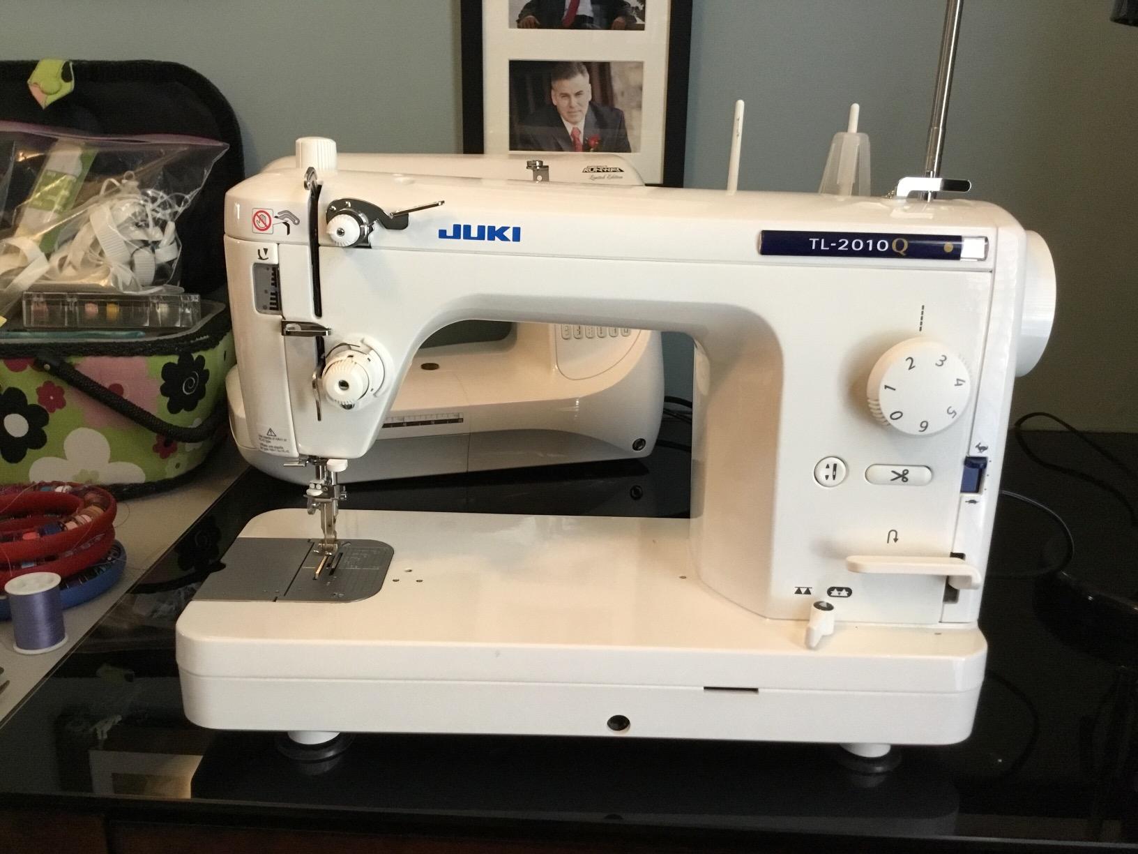 Juki TL-2010Q 1-Needle, Lockstitch, Portable Sewing Machine with Automatic Thread Trimmer for Quilting, Tailoring, Apparel and Home Decor - Customer Photo 3