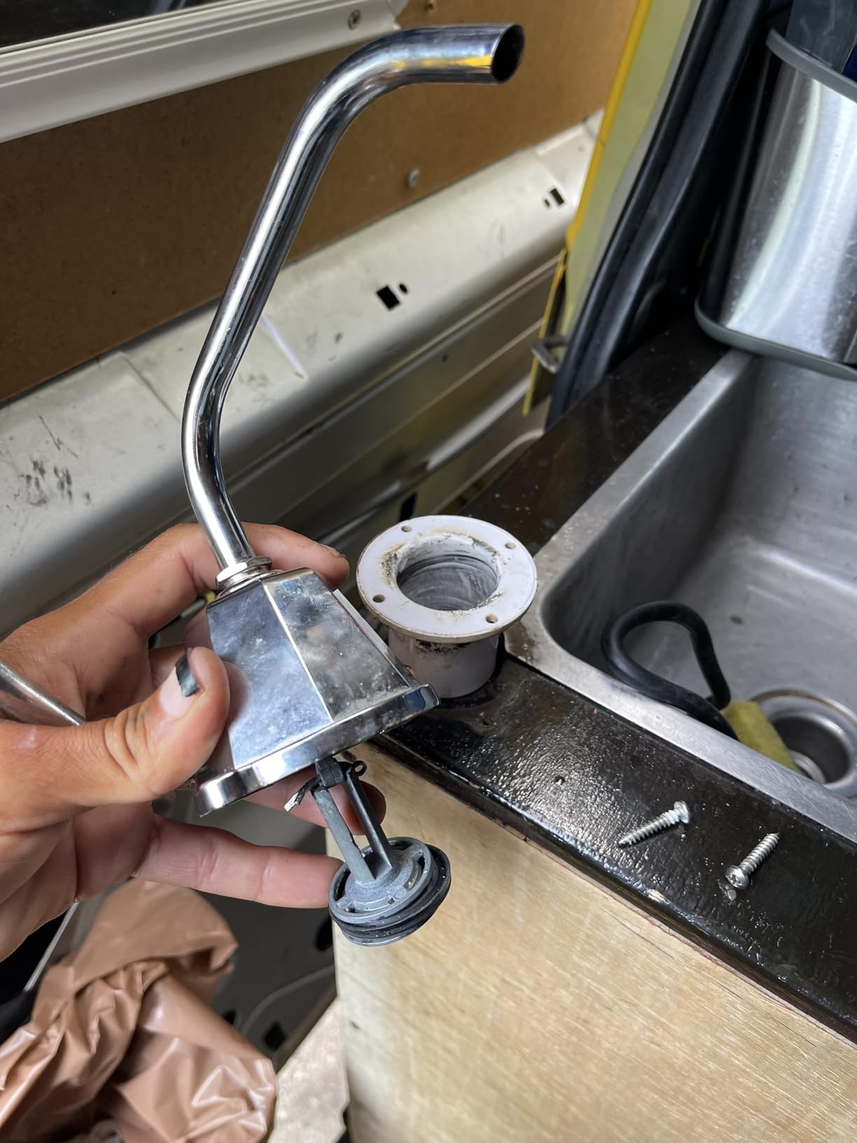 JR Products 97025 Manual Water Faucet,Chrome - Customer Photo 2